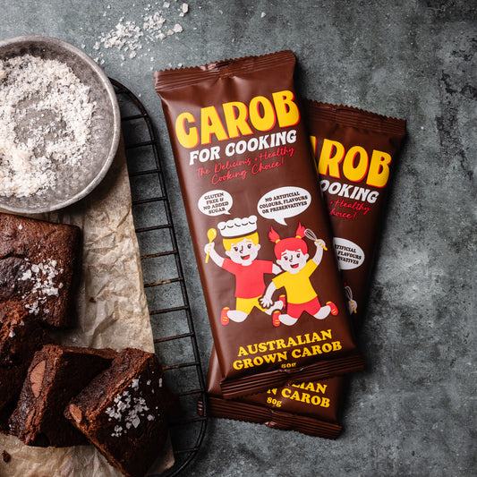 A healthy alternative for chocolate, Carob for Cooking baking bars are perfect for healthy, low sugar chocolate recipes and are gluten free and diabetic friendly